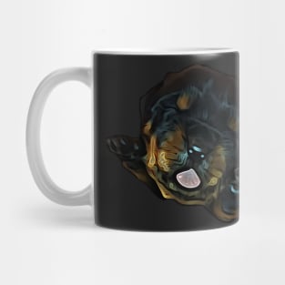 Cute Rottweiler baby puppy Mug